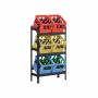 SONGMICS GYL001B01 Stojak na napoje, 3 poziomy, 32 × 125,4 × 70 cm