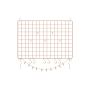 Hanging wall grids for hanging photos/jewelry, 2 pcs. LPP02DR