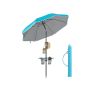 Parasol ogrodowy 175x175cm, niebiesko-czarny