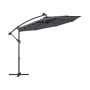 Parasol Ø 300 cm z 32 diodami LED, zasilany energią słoneczną