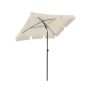 Parasol 200 x 125 cm beżowy