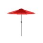 Parasol Ø 300 cm, czerwony