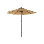 Parasol Ø 270 cm z oświetleniem solarnym LED