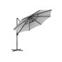 Outdoor parasol 300x240cm., grey/black