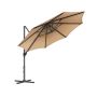 Outdoor parasol 300x240cm., beige/black