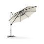 Parasol ogrodowy 300x240cm, kremowo-czarny