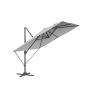 Parasol ogrodowy 270x240cm, szaro-czarny