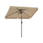 Parasol ogrodowy 300x200cm, beżowo-czarny
