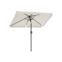 Parasol ogrodowy 300x200cm, beżowo-czarny