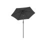 Umbrella 200 cm, gray