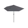 Parasol szary Ø 270 cm GPU31GY