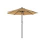 Parasol Ø 300 cm z oświetleniem solarnym LED