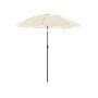 Parasol plażowy beżowy, średnica 160 cm