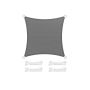 Sun awning 300x300cm., dark gray