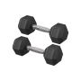 Zestaw hantli SONGMICS, 2 szt., 10 kg, 28 × 10,5 × 9,5 cm