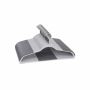 Plastic hanger set 50 pcs., gray
