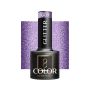 Lakier hybrydowy OCHO NAILS G09, z brokatem