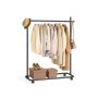 Clothes rack 39x103x154.6cm., black
