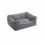 Dog bed with removable cover