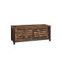 Szafka RTV LTV41BX 110 x 40 x 45 cm, brązowo-czarna
