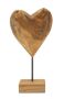Dobu interior sculpture, heart-shaped, 20 × 37 × 12 cm