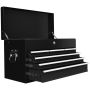 Tool box Homcom 60x26x34cm., black