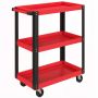 Tool trolley, 3 shelves, 70.5 × 82.5 × 35 cm
