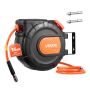 Zwijacz węża pneumatycznego VEVOR NWA-L15, wąż 15 m, 430 × 155 × 320 mm