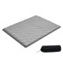 Japoński materac tatami futon VEVOR KZ-010, składany, rozmiar queen, szary, 203,2 × 152,4 × 8,9 cm
