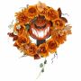 Hanging Halloween wreath, 44 LEDs, 44 × 44 × 9 cm