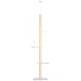 Cat scratching post, 47 × 220–260 × 34 cm