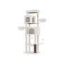 Drapak dla kota Feandrea PCT182G01, XL, 2 jaskinie, 2 hamaki, 57 × 45 × 175 cm