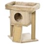 Cat house PawHut 40x40x57cm., light brown