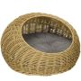 Cat house PawHut 50x50x31cm., light brown/gray
