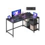 Угловой компьютерный стол VASAGLE LWD132BE01, 120 × 80 × 76 см