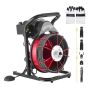 Sewer cleaning machine VEVOR RC-9002G, 4 cutters, 440 × 340 × 550 mm