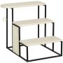 Drapak dla kota PawHut 51x54x53cm, kremowo-czarny