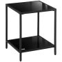 Stolik kawowy Homcom 40x40x50cm., czarny