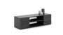 Stolik pod TV Focus RTV 155x37x40 cm, betonowy, czarny