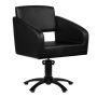 Gabbiano chair, vertically adjustable, Black