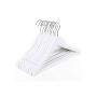 Children's hanger set 20 pcs., white