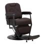 Barber chair Gabbiano Bruno, Brown