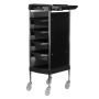 Barber chair Gabbiano, Black