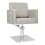 Barber chair GABBIANO, height adjustable, Grey