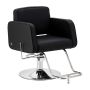 Hairdressing chair Omega Andromeda, Hydraulic, Black