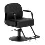 Hairdressing chair Omega Luna, Black