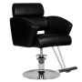 Hairdressing chair HAIR SYSTEM, height adjustable, Black