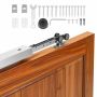 Zestaw szyn do drzwi kieszeniowych VEVOR XC39SF-5FT, do drzwi pojedynczych, 1441 × 44,9 × 31 mm