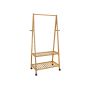 Bamboo clothes rack