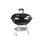 Grill węglowy/barbecue 34,5 cm, czarny